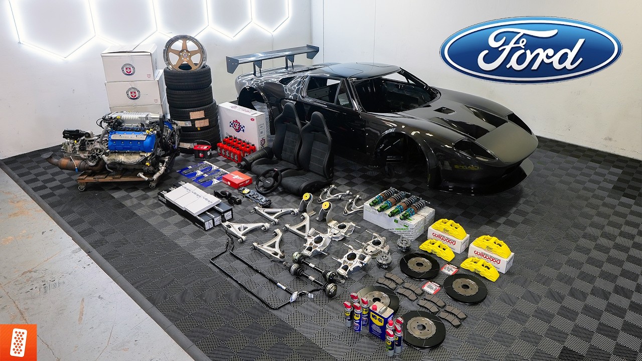 Rebuilding a Wrecked 2005 Ford GT - Part 2