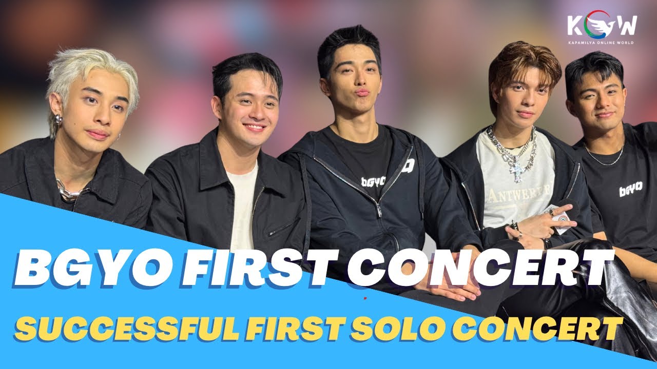 Ang reaksyon ng BGYO matapos ang kanilang successful first Solo Concert sa NFT! 