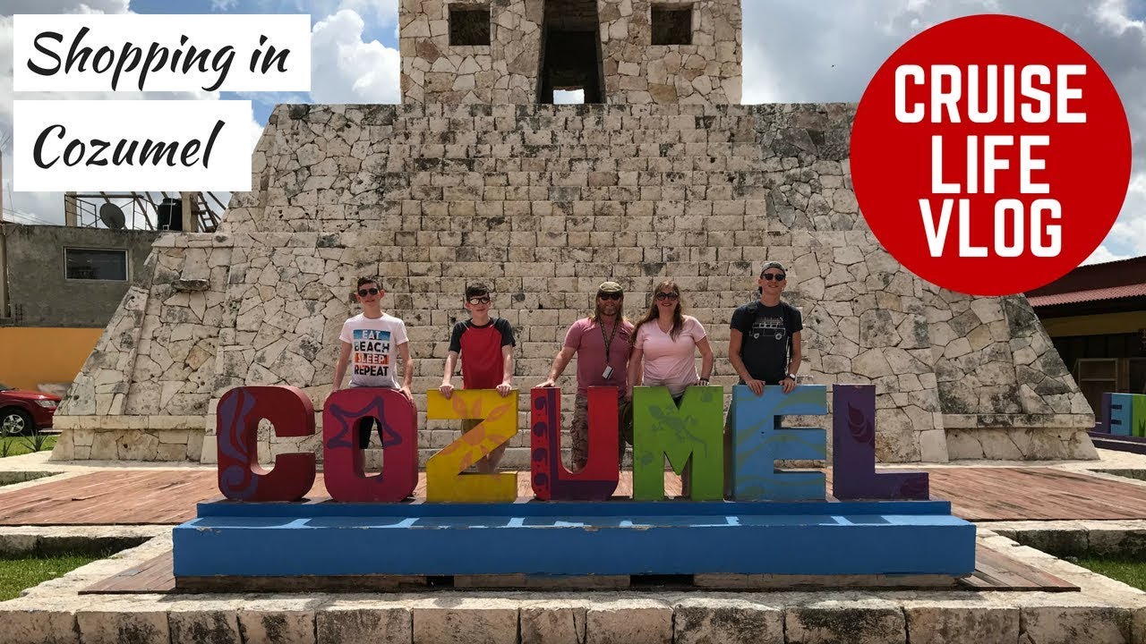 CRUISE LIFE VLOG: Carnival Breeze: Shopping in Cozumel - Day 3: Part 1