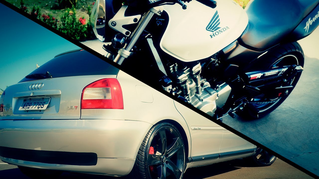 Audi A3 1.8T R20" and Hornet Branca films | CarEliteBR