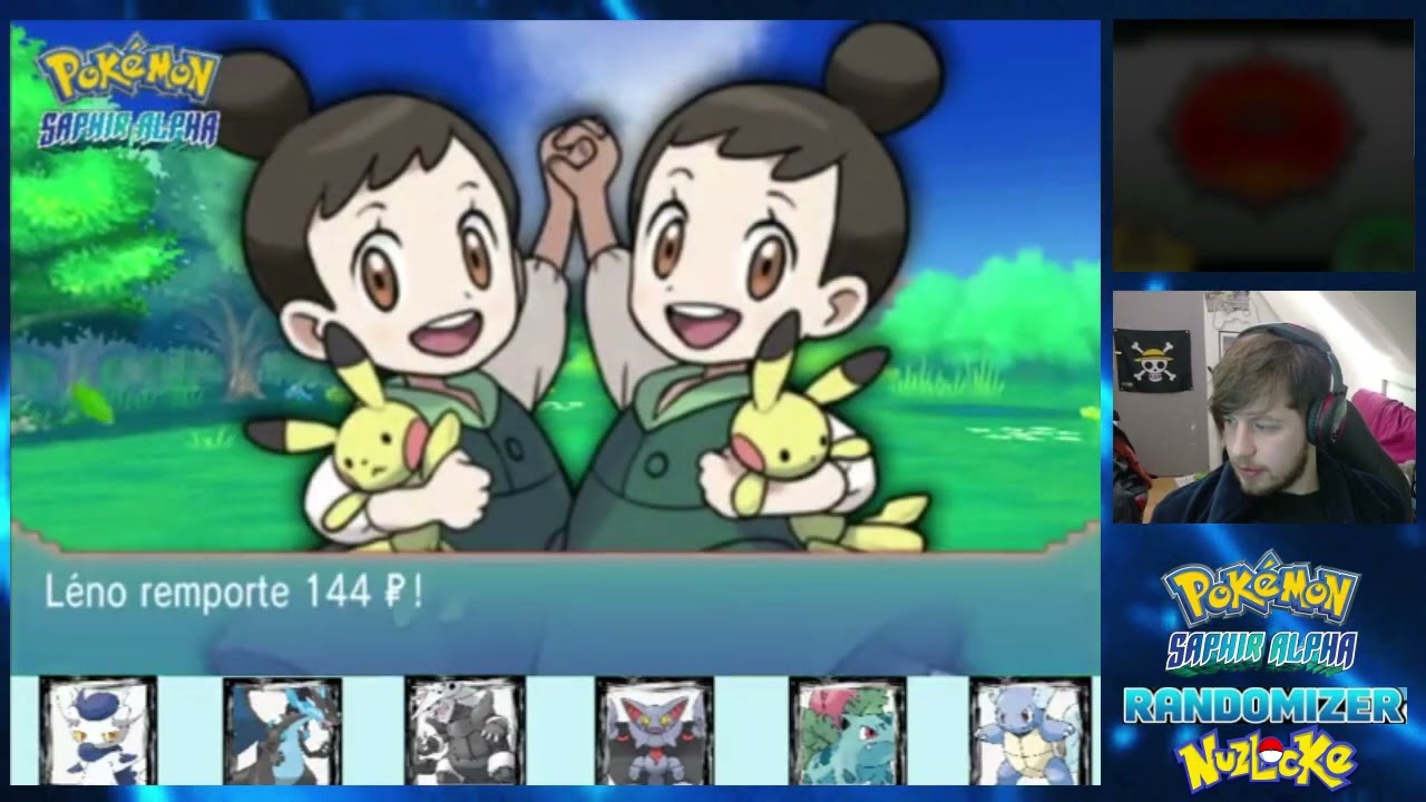 Pokémon Saphir Alpha Random Nuzlocke partie 3 let's play fr Lenorez59 (les évolutions ALEATOIRES !!)