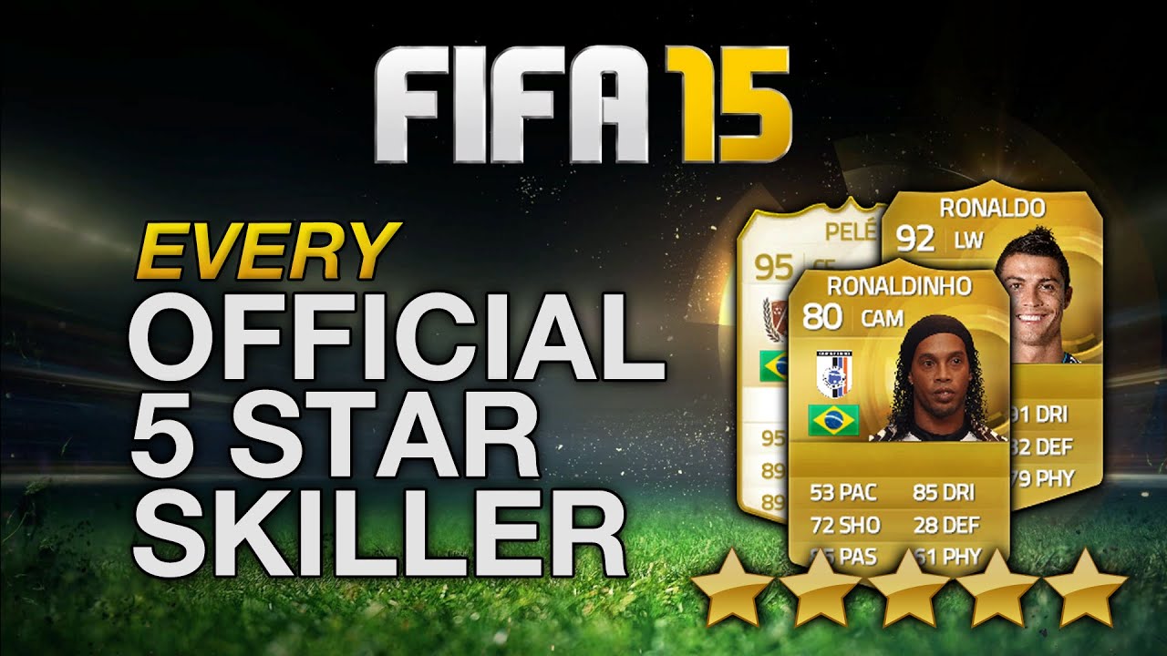 ALL 5 STAR SKILLERS - FIFA 15 ULTIMATE TEAM
