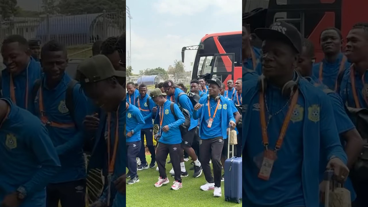 Pre-match party? DR Congo got it 🇨🇩 #TotalEnergiesCHAN2024