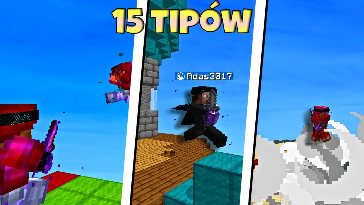 15 NAJLEPSZYCH Tipów i Tricków do Bedwarsów!