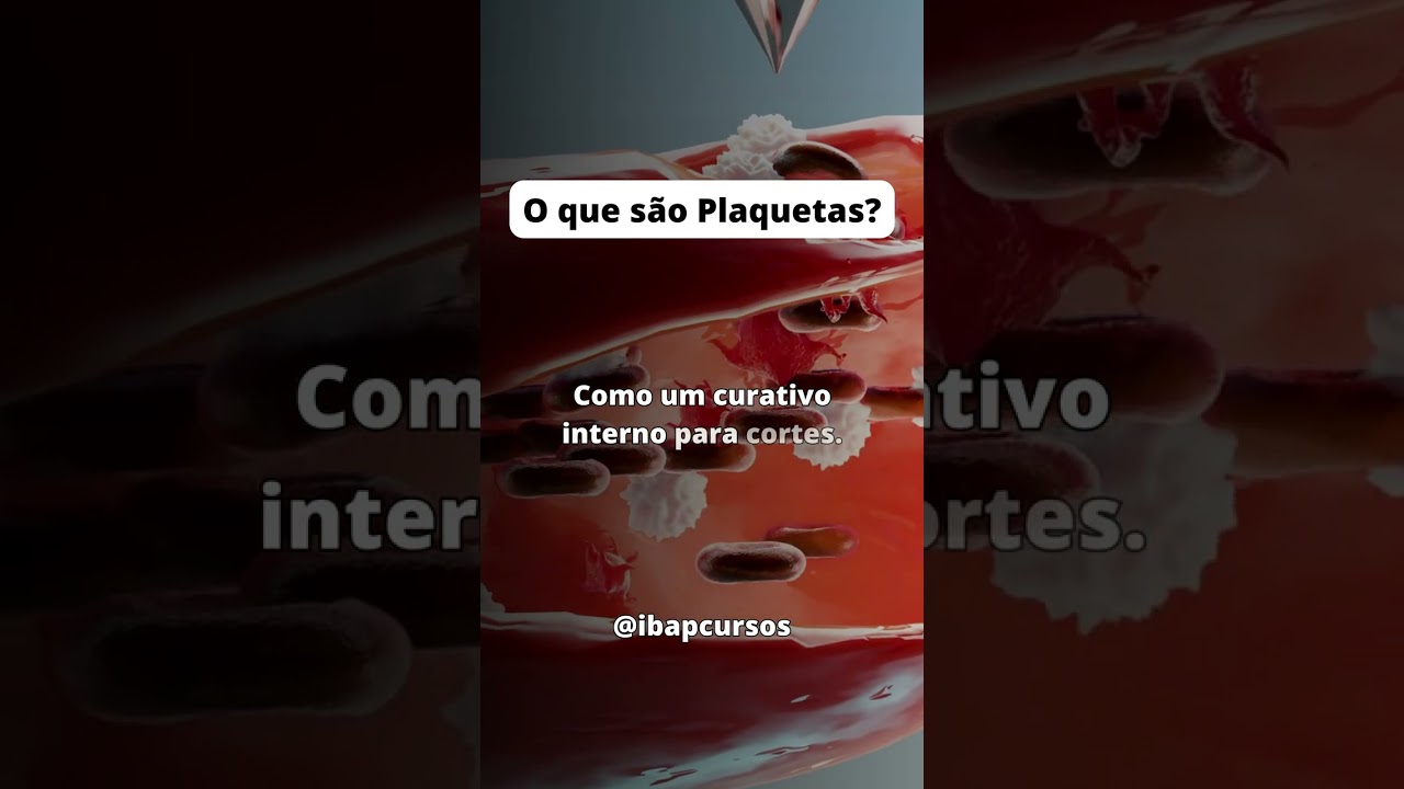 O que s&atilde;o plaquetas? #reels #shorts #fisiologia