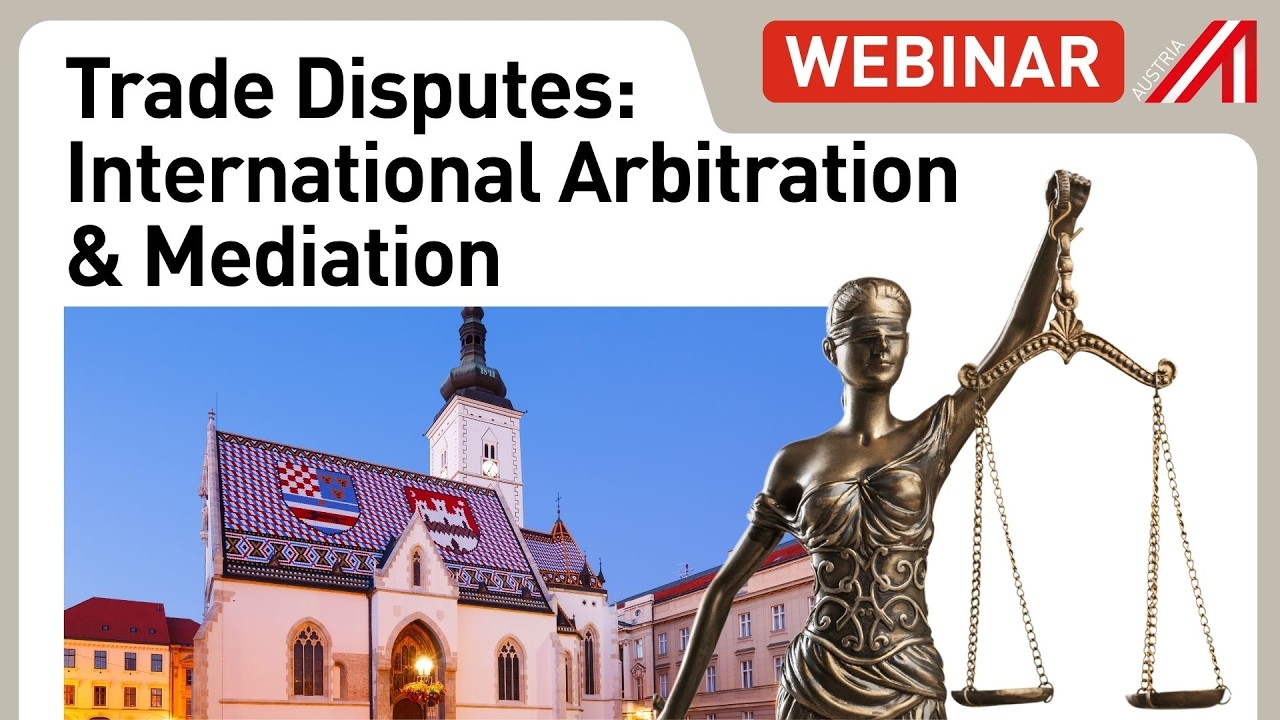 WEBINAR| Kroatien | Alternative Beilegung von Handels- und Investitionsstreitigkeiten | 17.06.2025