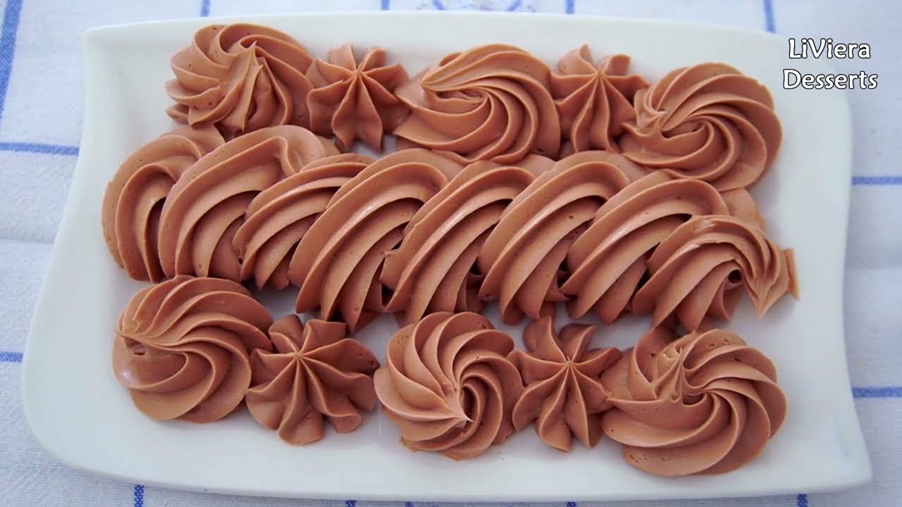 Nugetový krém 😋 ( len z troch prísad ) /LiViera Desserts/