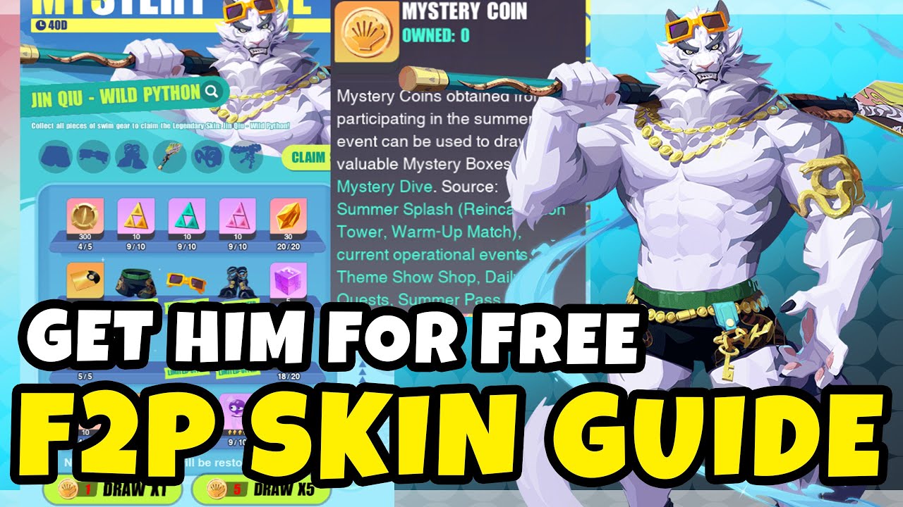 WAIT ! There is more Jinqiu Skin Coin Income ! FULL DETAIL F2P JINQIU SKIN BREAKDOWN | DISLYTE