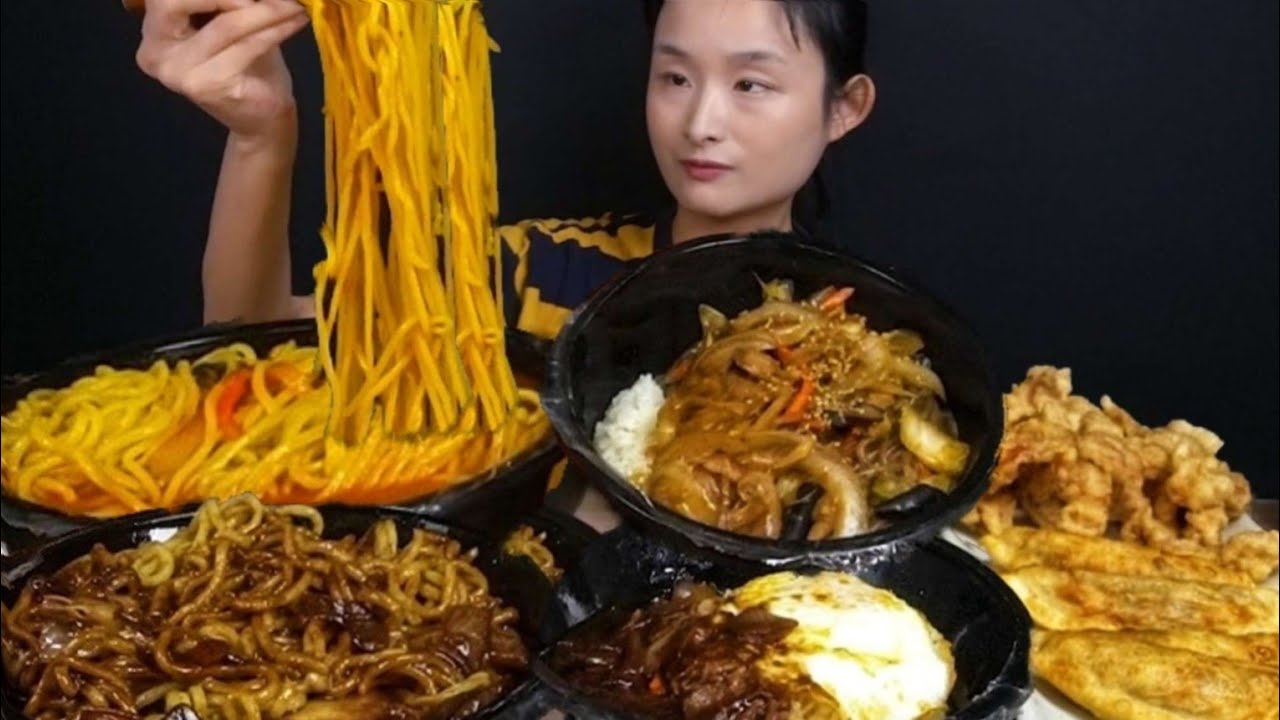 짜장면, 짬뽕, 잡채밥, 볶음밥 탕수육 군만두 중식 먹방