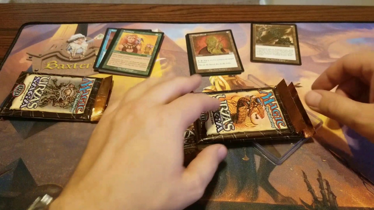 **BOOM GOES THE DYNAMITE** Epic Urza's Saga Booster Pack Opening