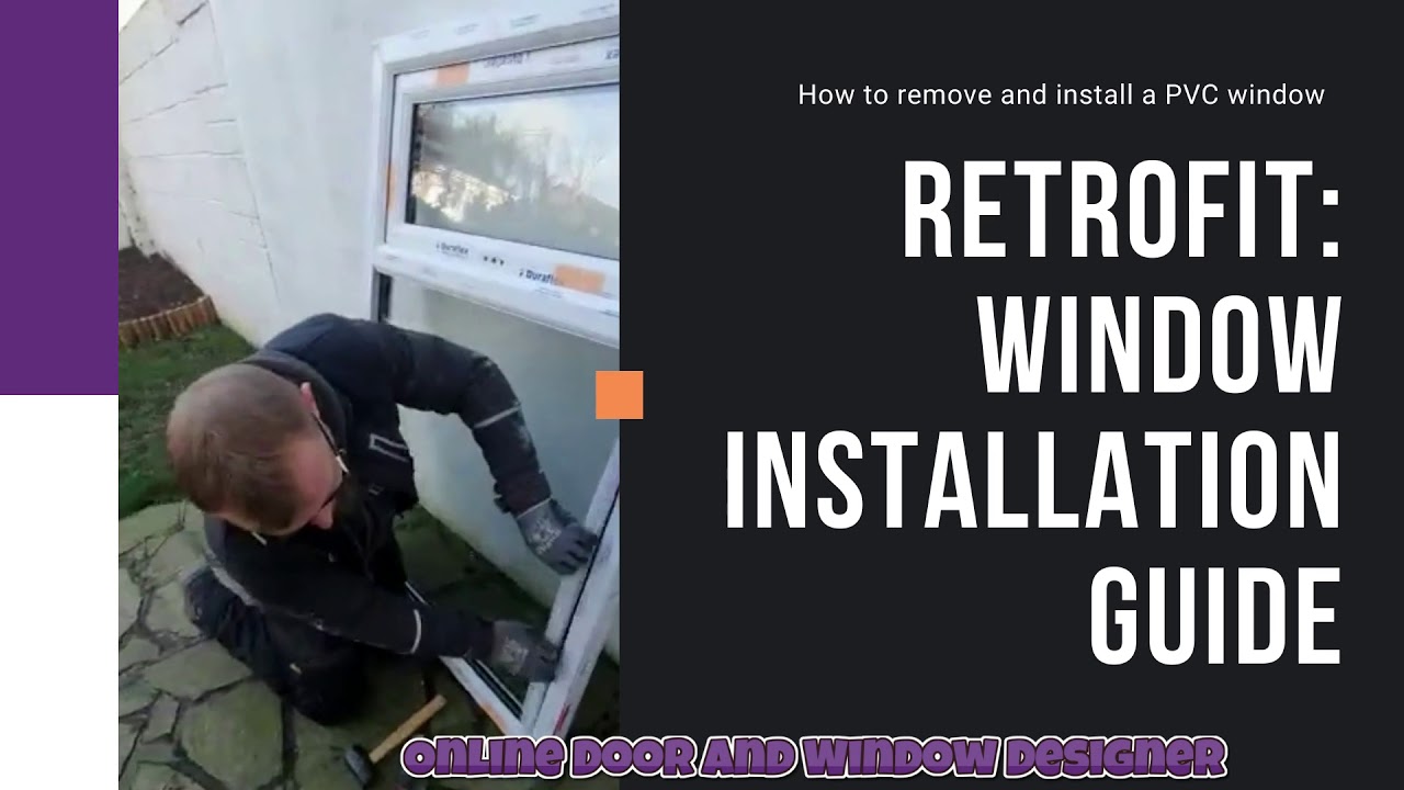 DBest PVC Window Installation video:-How to install a new pvc window:- New PVC window installation.