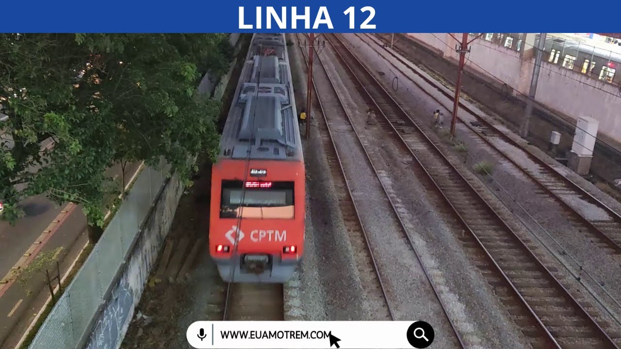 🚄TUE SÉRIE 2000  DA CPTM PASSANDO NA REGIÃO DO CARRÃO - LINHA 12 SAFIRA🚃