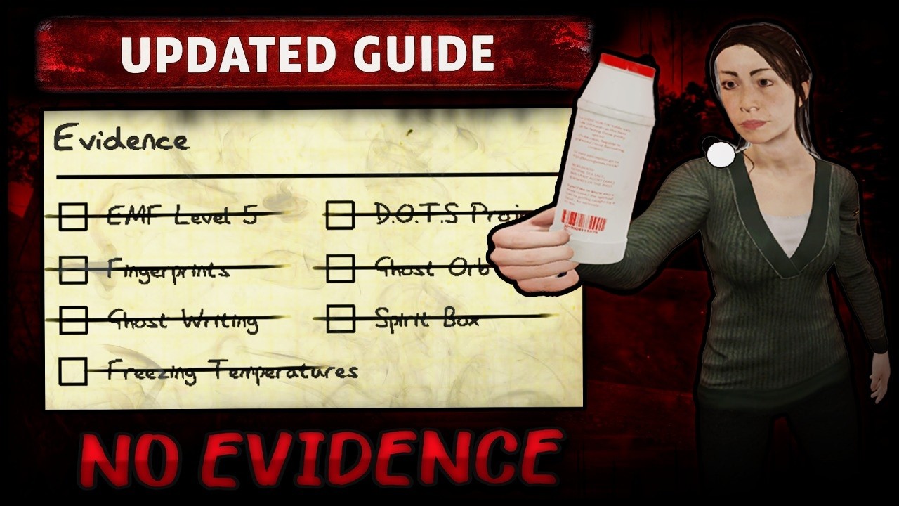 How to Identify ANY Ghost With ZERO Evidence (ULTIMATE PHASMOPHOBIA GUIDE)