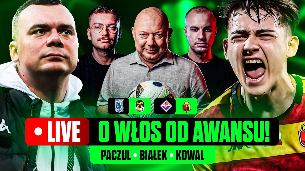 WIELKA GRA JAGI! AWANS BYŁ BLISKO, LECH Z KUPS ROBI SWOJE! KOWAL, PACZUL, BIAŁEK LIVE