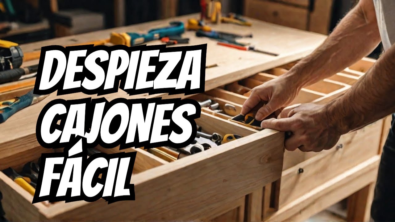 Cómo Despiezar e Instalar Cajones de Madera Paso a Paso (Fácil y Rápido)