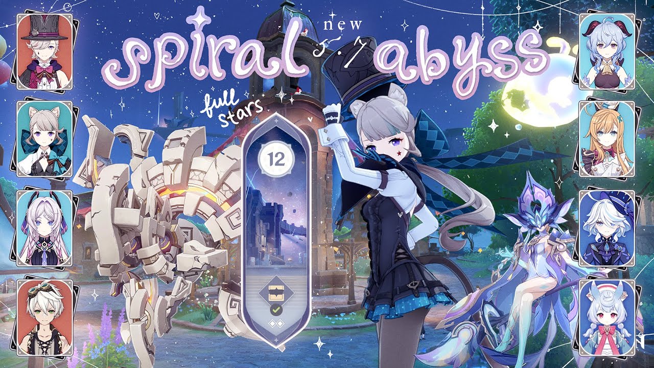 new spiral abyss 5.6/5.7 🐇·˖✶𓆩𓁺𓆪✶˖·˳ lyney lynette melt & ganyu freeze 𝜗᭪ ₊˚ .𖥔 ݁ ˖