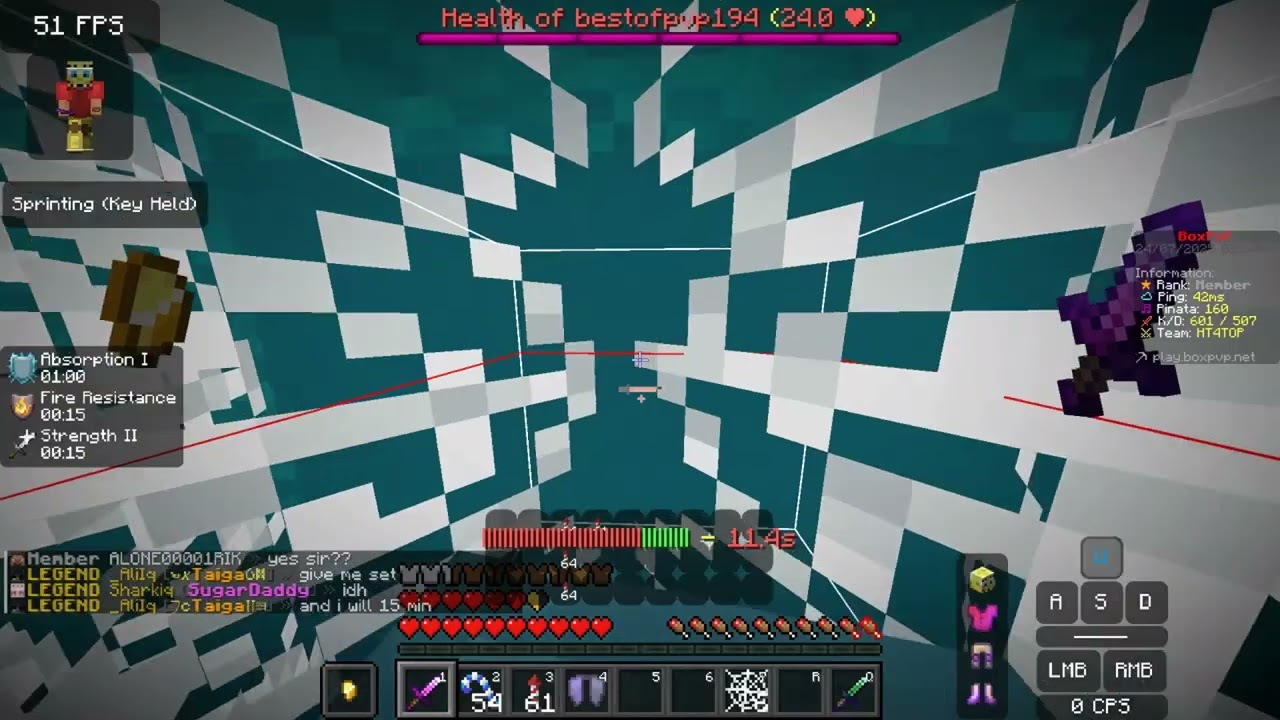 Number 1 kb player in play.boxpvp.net 2