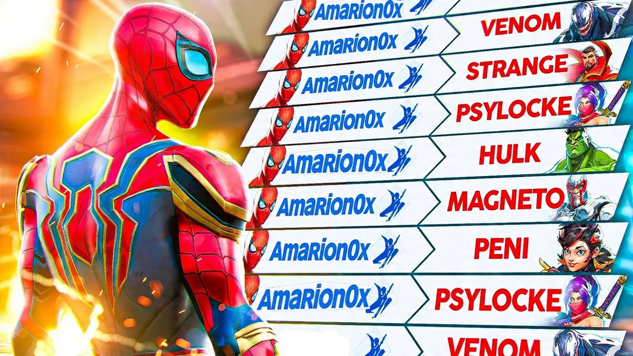 Dominating High-Elo Lobbies Using Only Spider-Man Fundamentals | Marvel Rivals Season 6