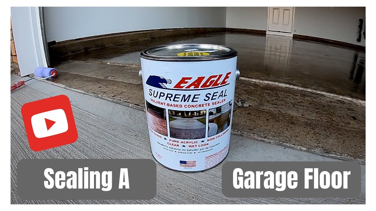 DIY: Sealing a Two-Car Garage Floor