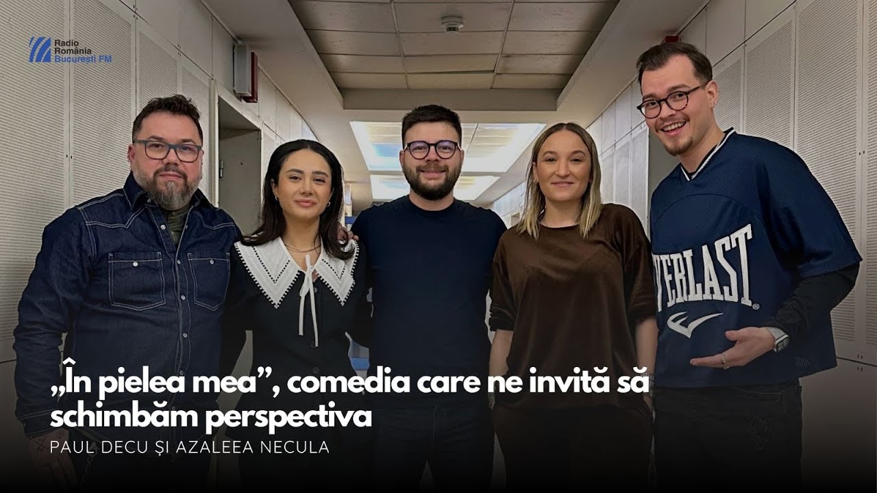 &bdquo;&Icirc;n pielea mea&rdquo;, comedia care ne invită să schimbăm perspectiva. Paul Decu și Azaleea Necula la BFM