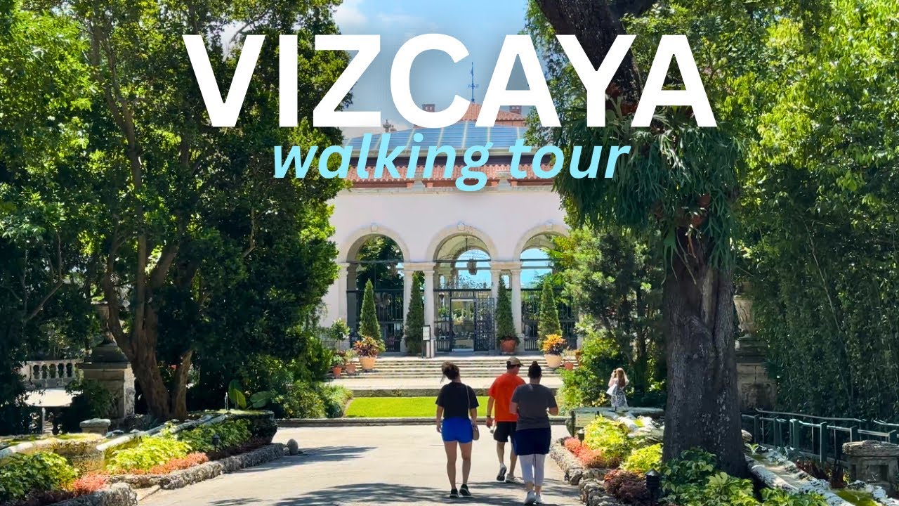VIZCAYA MUSEUM & GARDENS ⛲️🌿 | Complete Full Walking Tour, All Signs, All Rooms, Walkthrough