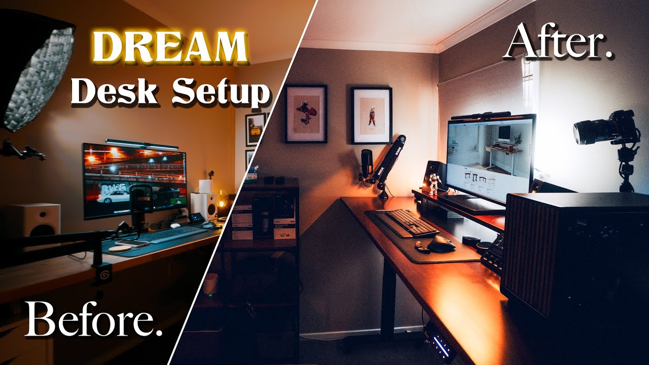 Finally Transforming My Workspace | Desky Standing Desk Review