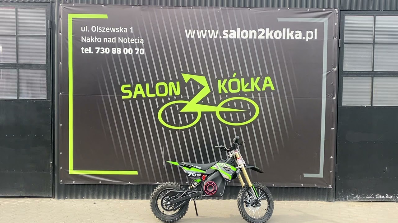 Cross elektryczny Liya 709 1100W koła 14/12 - prezentacja 