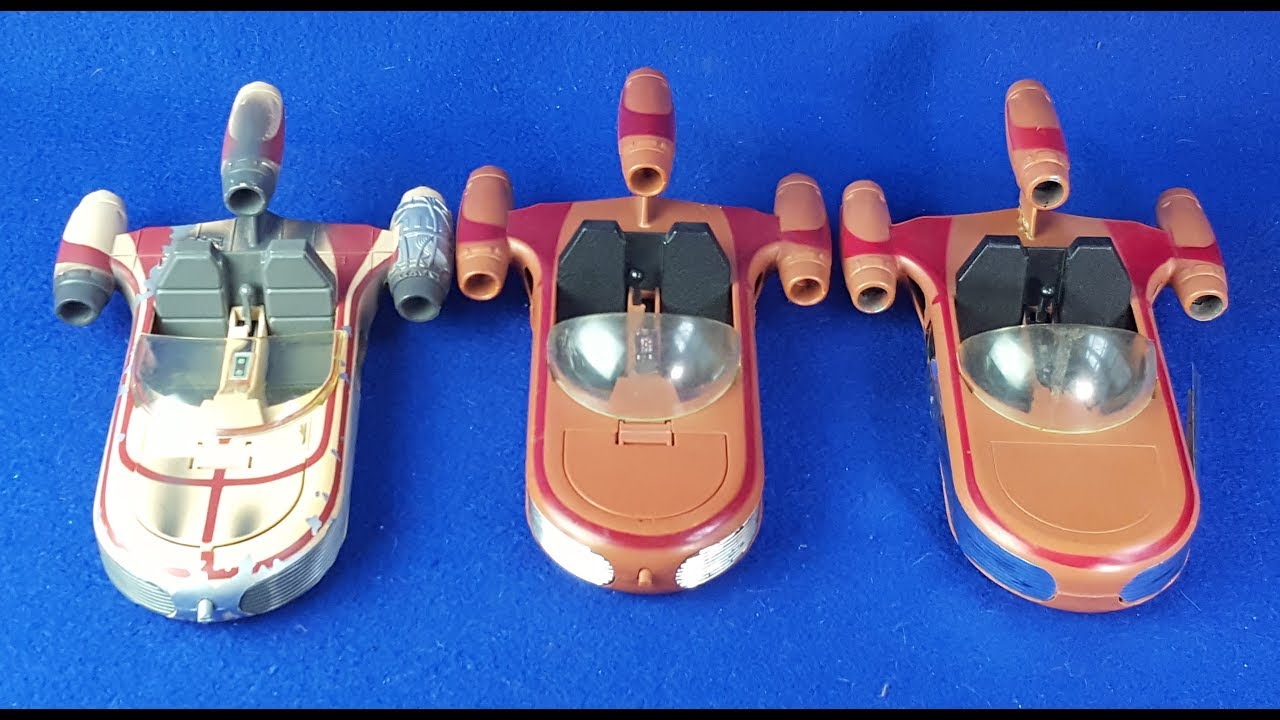 L'étrange famille des Landspeeders Kenner (Star Wars)