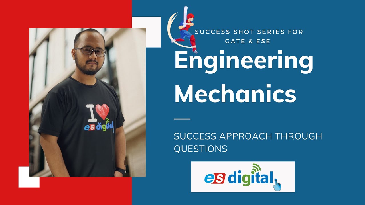 Engineering Mechanics #1 | ME/CE | Most Important Questions for GATE | ESE | PSUs | Success Series