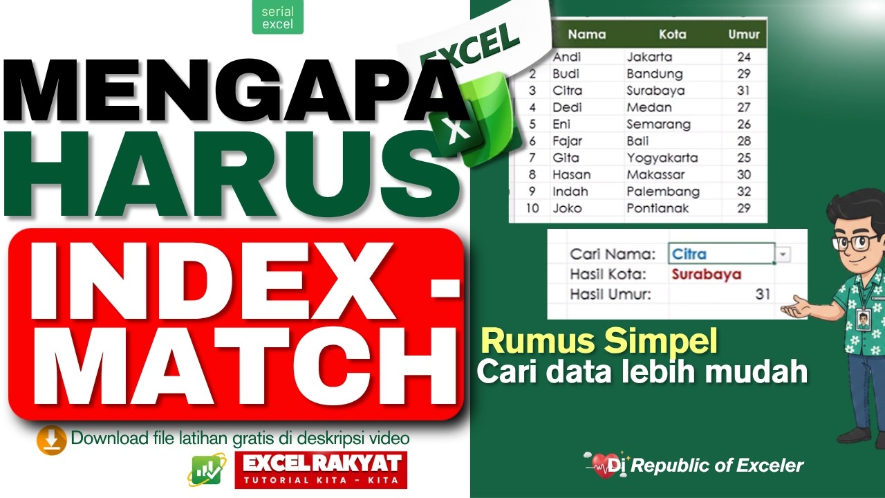 Apakah Kamu Tahu Cara Membuat Form Pencarian Otomatis di Excel?