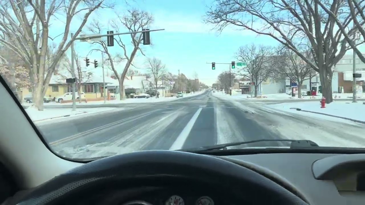 Así paramos la tormenta  y así quedo Todo congelado sestuvimos -25 