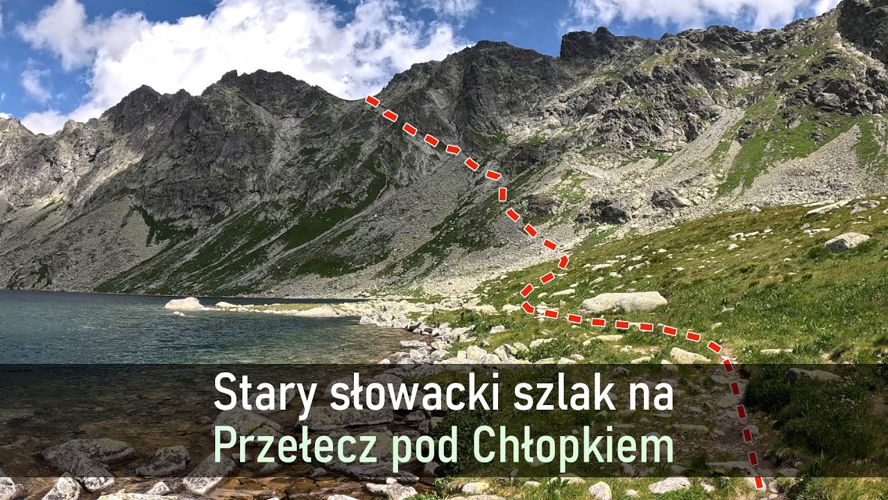 Stary słowacki szlak na Przełęcz pod Chłopkiem