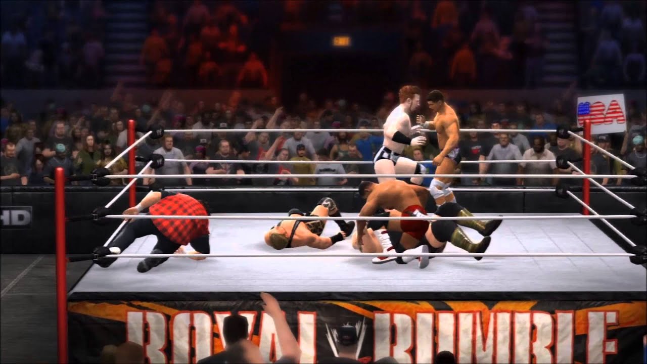 WWE 2k14 (PS3), Royal Rumble Match