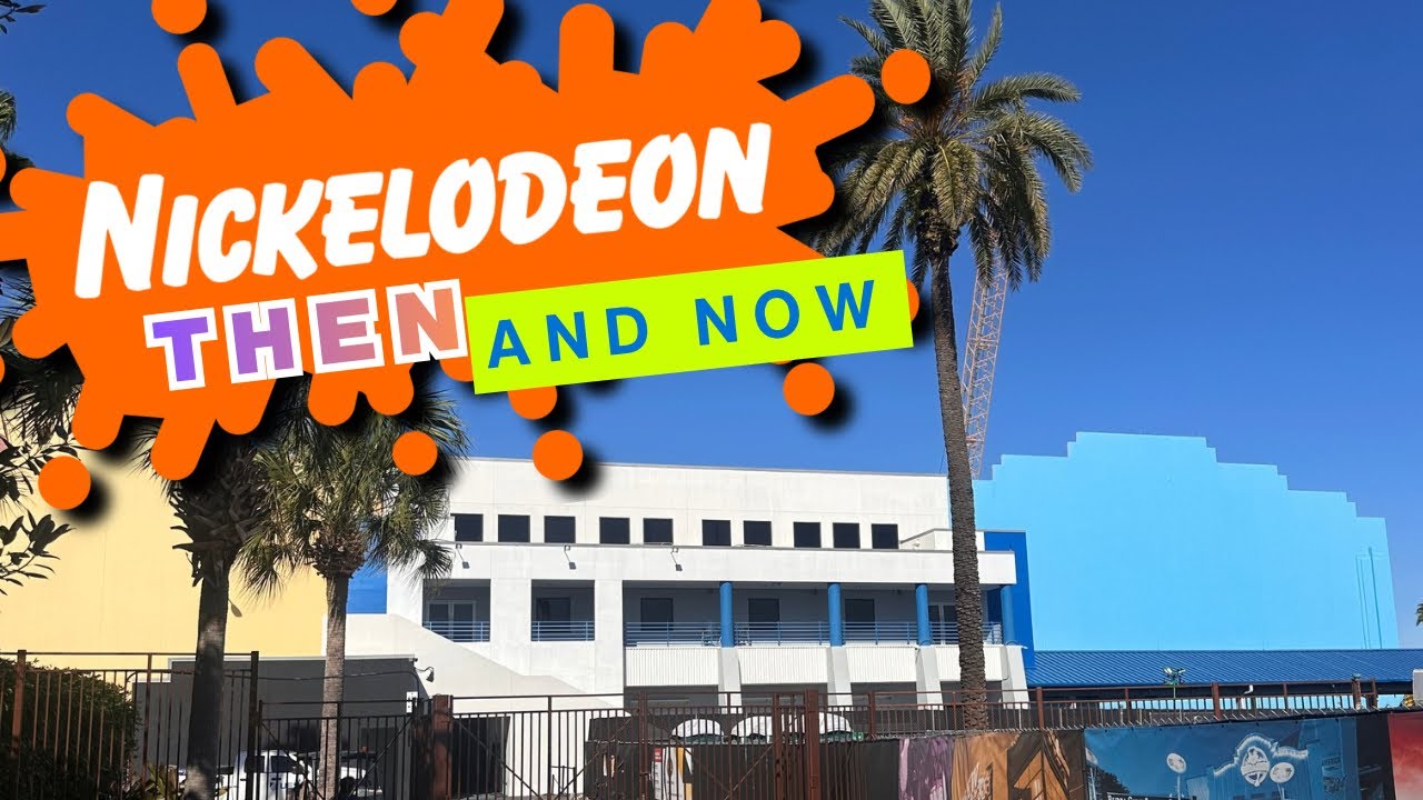 NICKELODEON STUDIOS тогда и сейчас | Текущее состояние с разрушенным Голливудом Покойся с миром, ...
