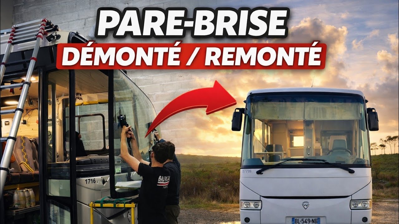 Changement du pare brise et mise au point !!!