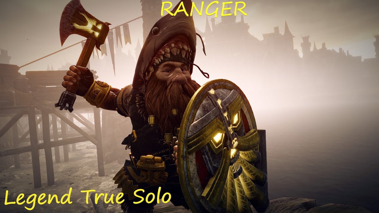 Pit - Ranger - Legend True solo - Axe Shield/Crossbow - Warhammer Vermintide 2