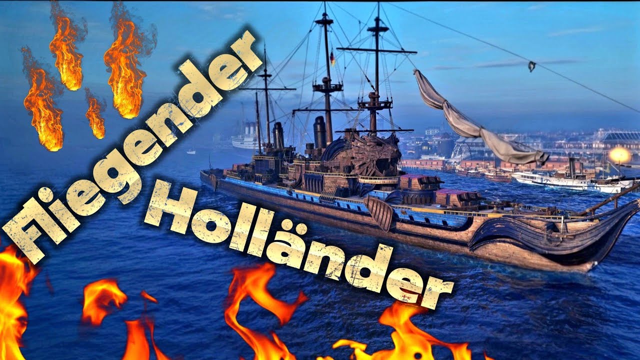 Fliegender Holländer - ein super Schiff ?? WoWs World of Warships Legends - der Papierflieger