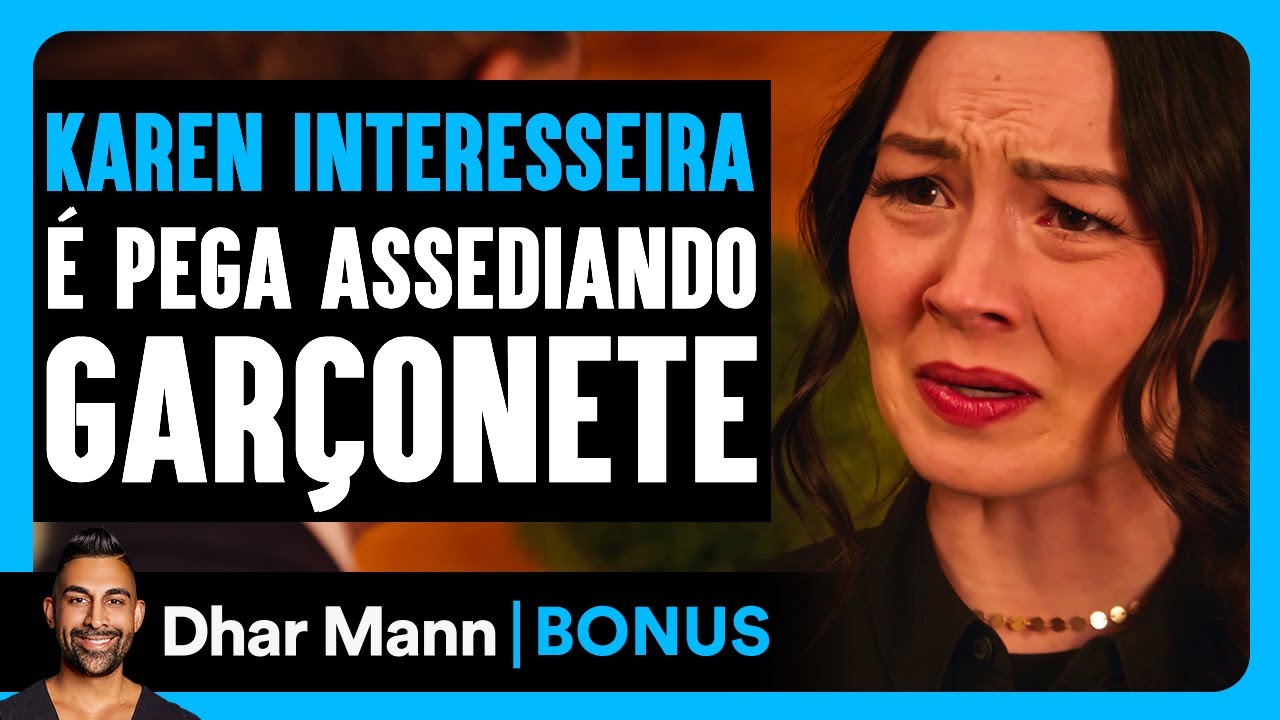 Karen Interesseira É Pega Assediando Garçonete | Dhar Mann Studios