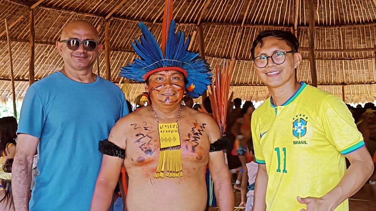 Dança cultura indígena Yanomami - PALIMITELI - PALIMIU
