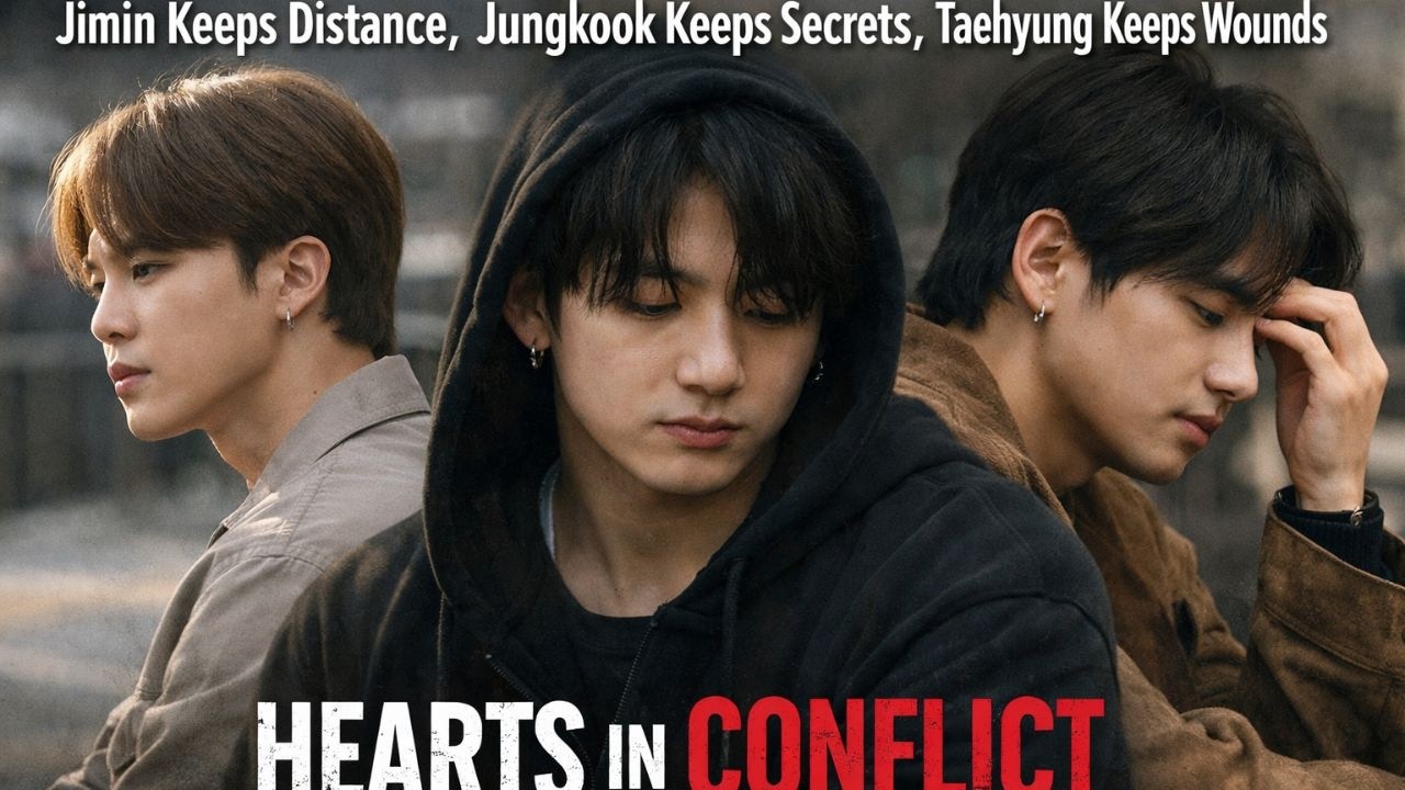 Jimin keeps his distance, Jungkook keeps secrets, Taehyung keeps wounds.