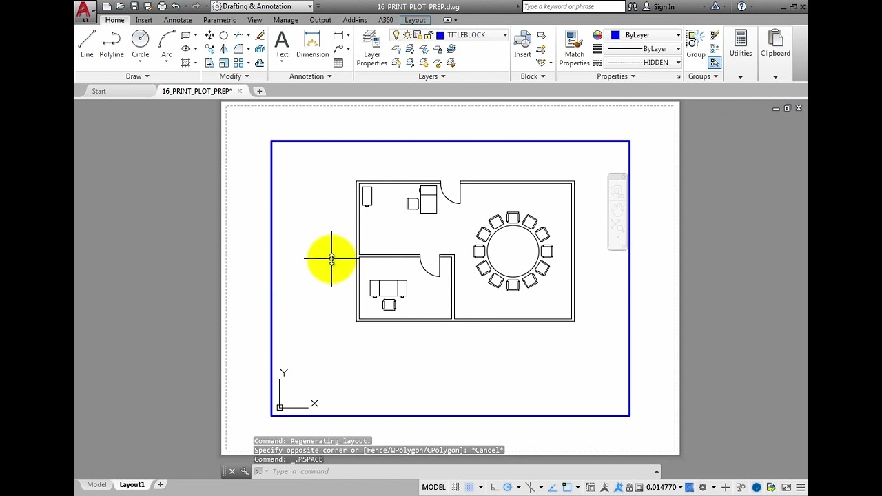 Understanding Model Space and Paper Space