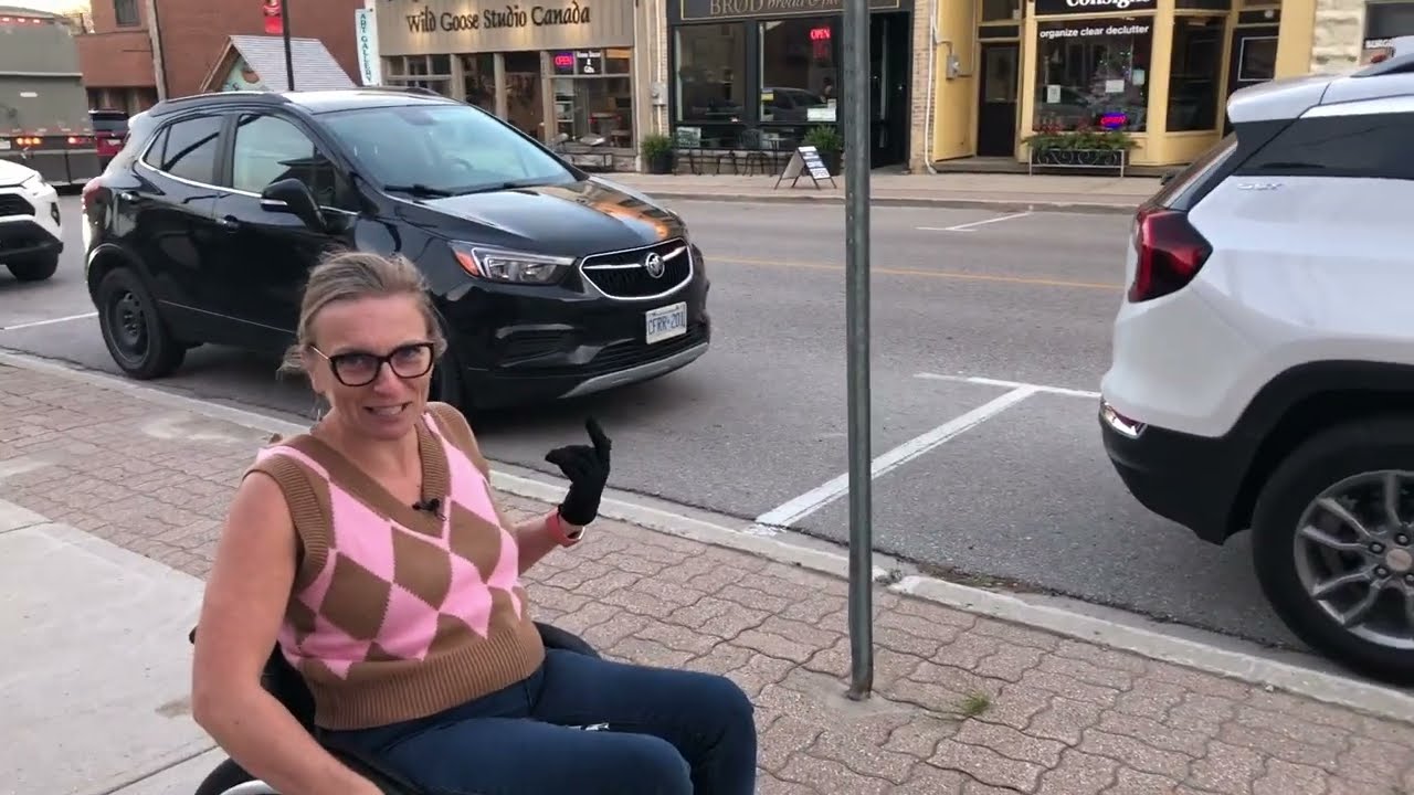 Village of Blyth Access tour with Julie Sawchuk and the HCAAC