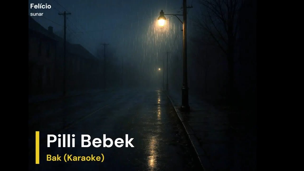 Pilli Bebek-Bak (Karaoke Cover)