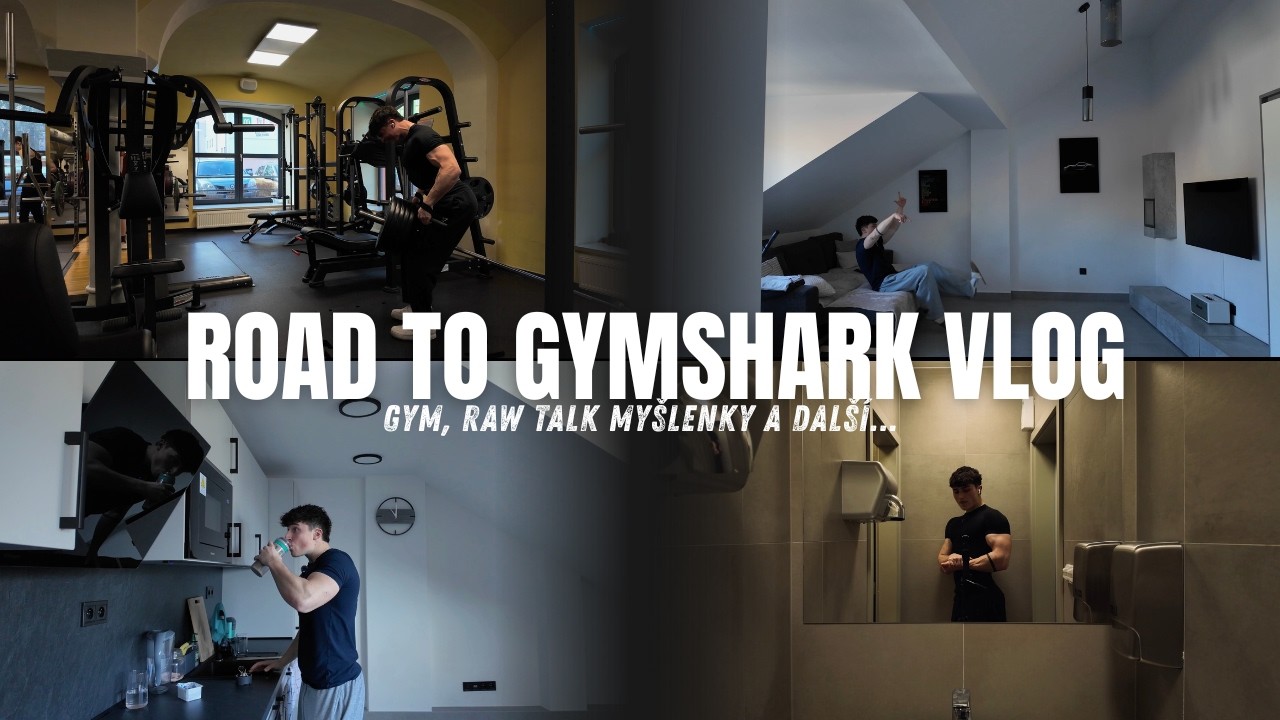 ROAD TO GYMSHARK VLOG #2 | BUDOVÁNÍ NEJLEPŠÍ VEZE, BACKDAY, RAW TALK A VÍCE!!