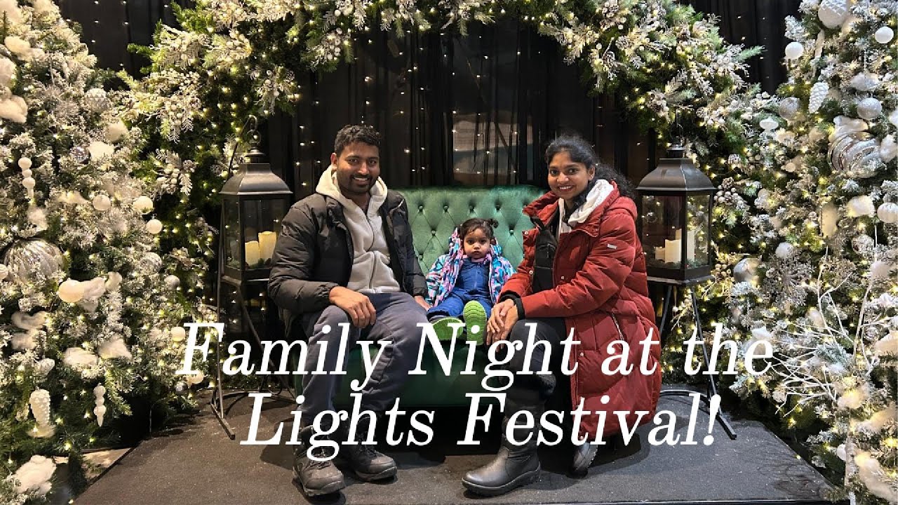 Family Night at the Lights Festival✨ 