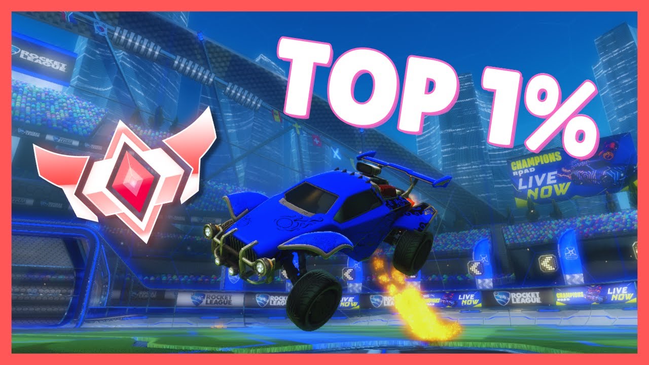 This is what the TOP .5% of Rocket League looks like (1s with no mechs)