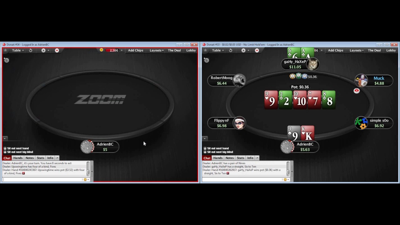 ZOOM POKER Bankroll Building DAY 1 50$ to 25k