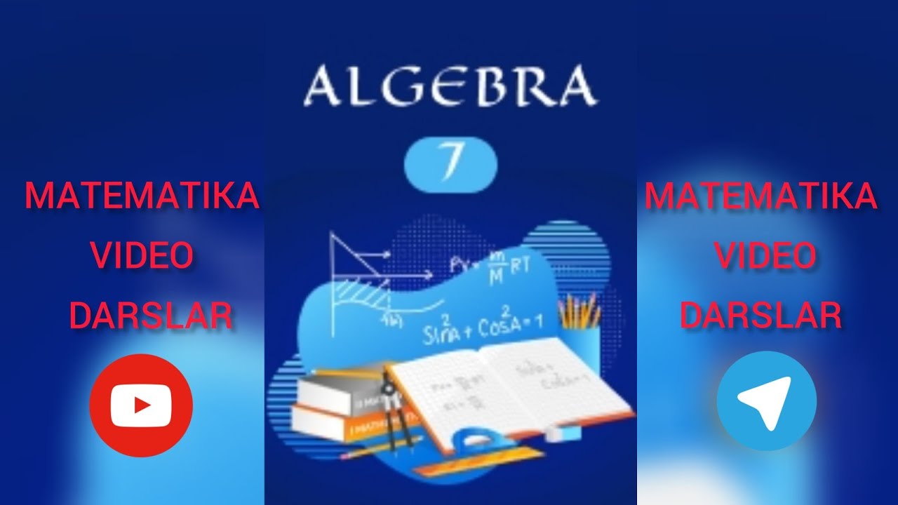 7-sinf | Algebra | 9-dars | Masalalarni tenglamalar yordamida yechish.