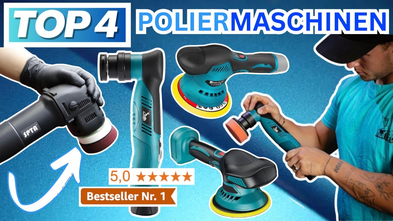 Beste POLIERMASCHINEN FÜRS AUTO (Testsieger 2026) | Top 4 Auto Poliermaschinen Vergleich
