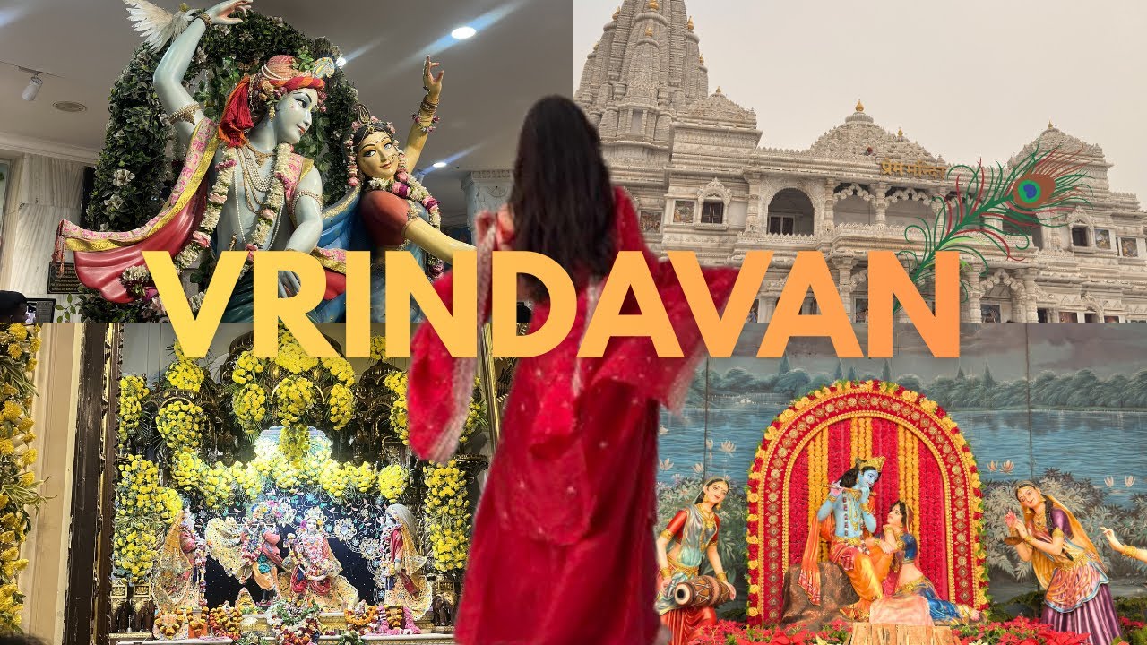 I Finally Visited Prem Mandir | Vrindavan Vlog🦚|